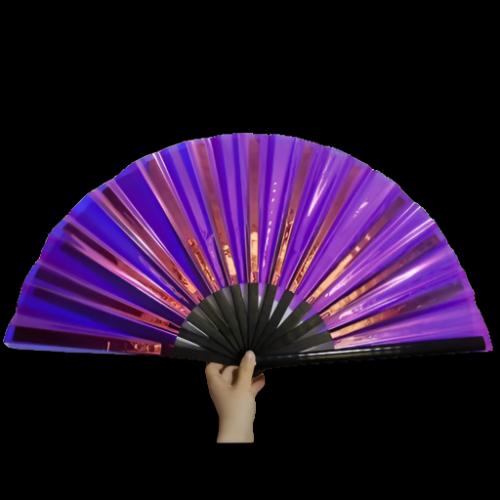 Large Holographic Rave Fan