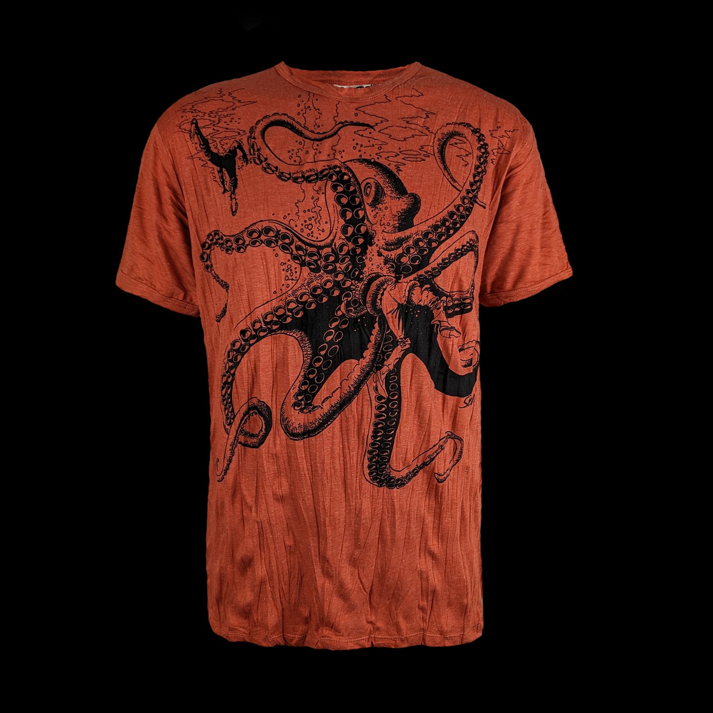 Unisex Crew Neck Tee - Octopus