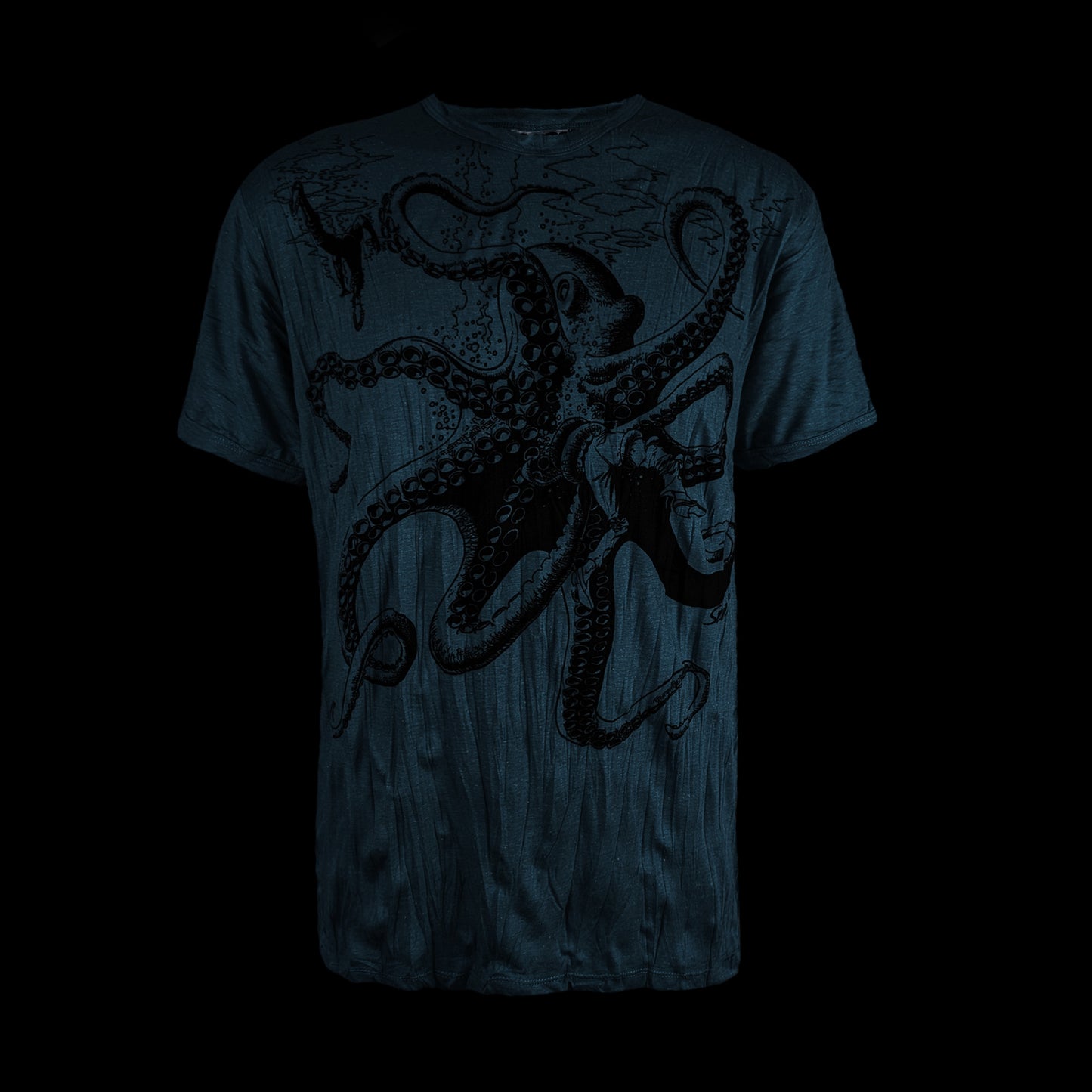 Unisex Crew Neck Tee - Octopus