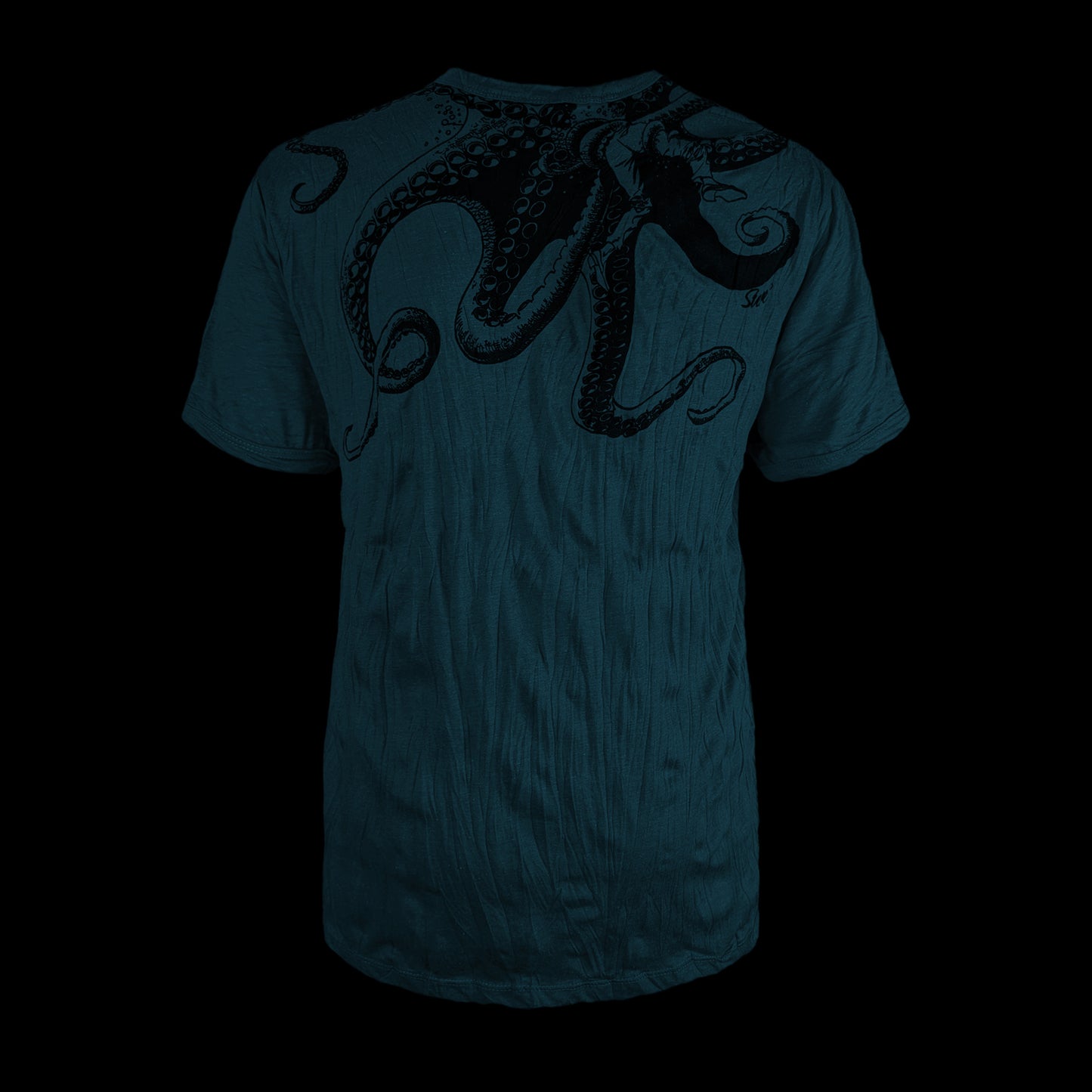 Unisex Crew Neck Tee - Octopus