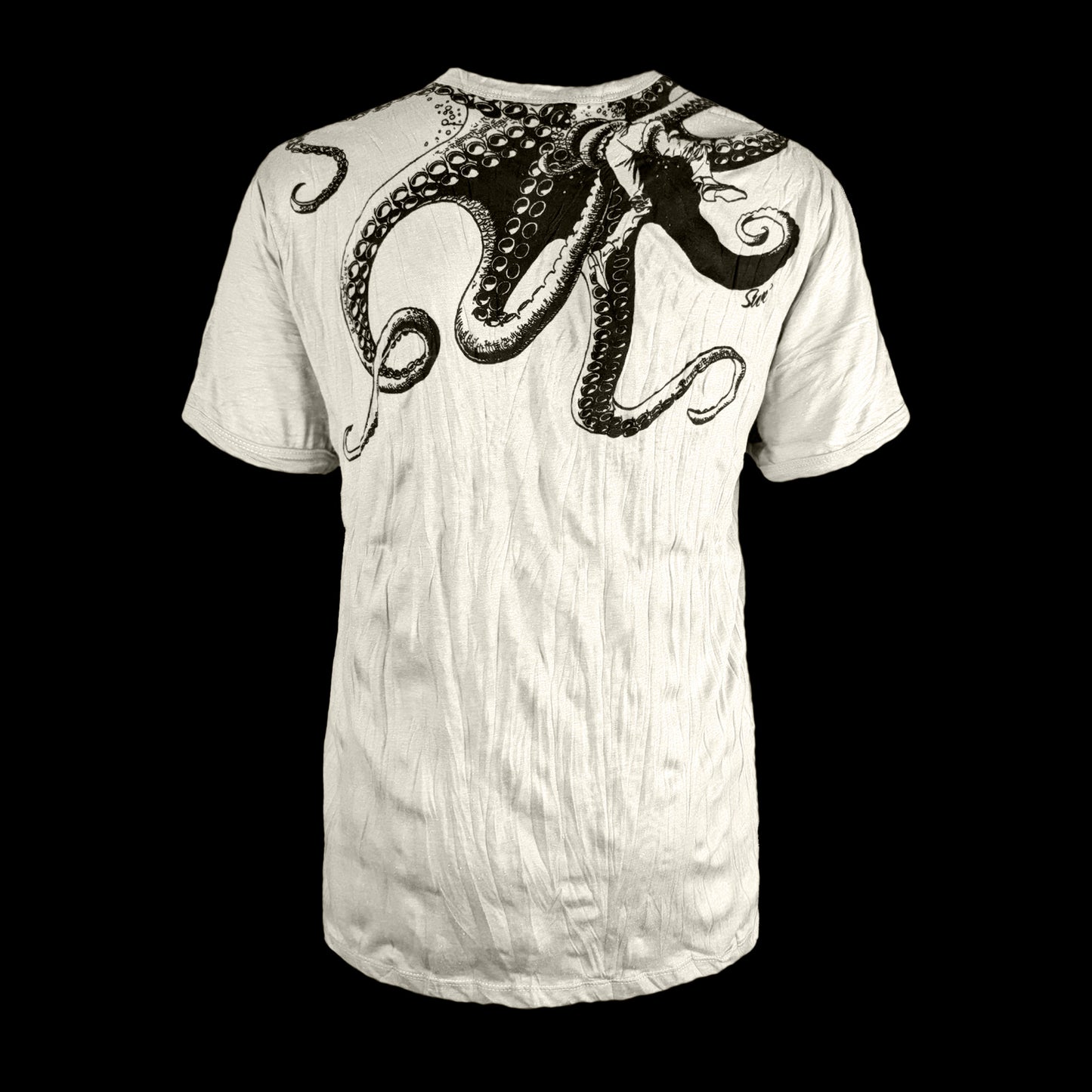 Unisex Crew Neck Tee - Octopus