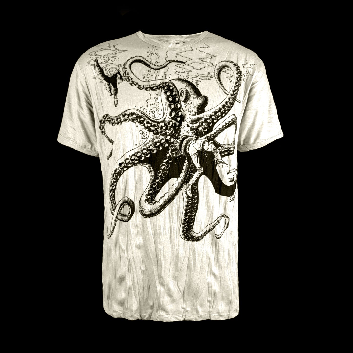 Unisex Crew Neck Tee - Octopus