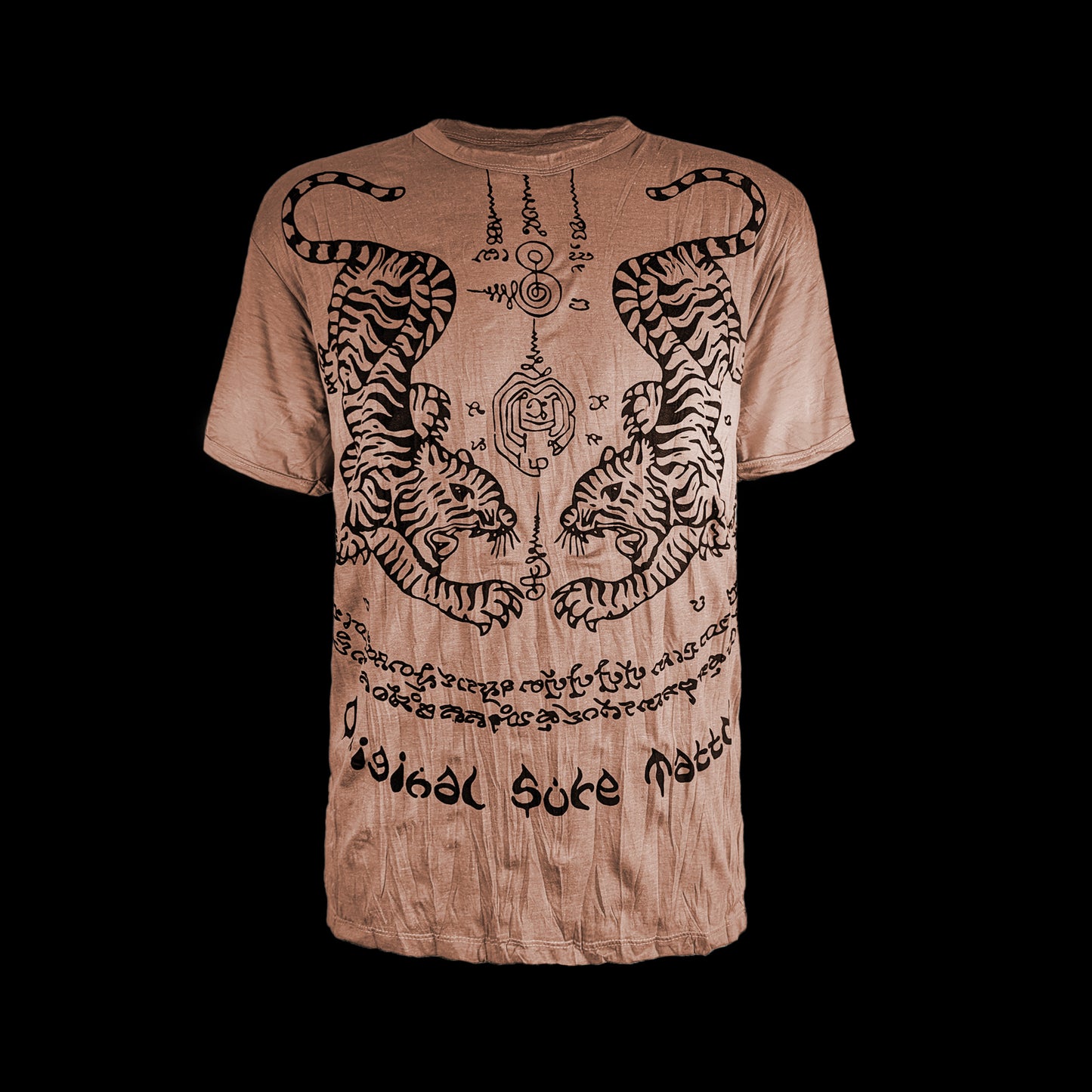 Unisex Crew Neck Tee - Tigers Yantra