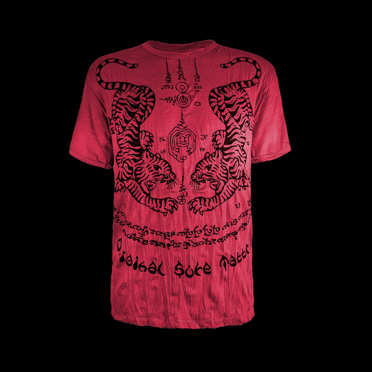 Unisex Crew Neck Tee - Tigers Yantra