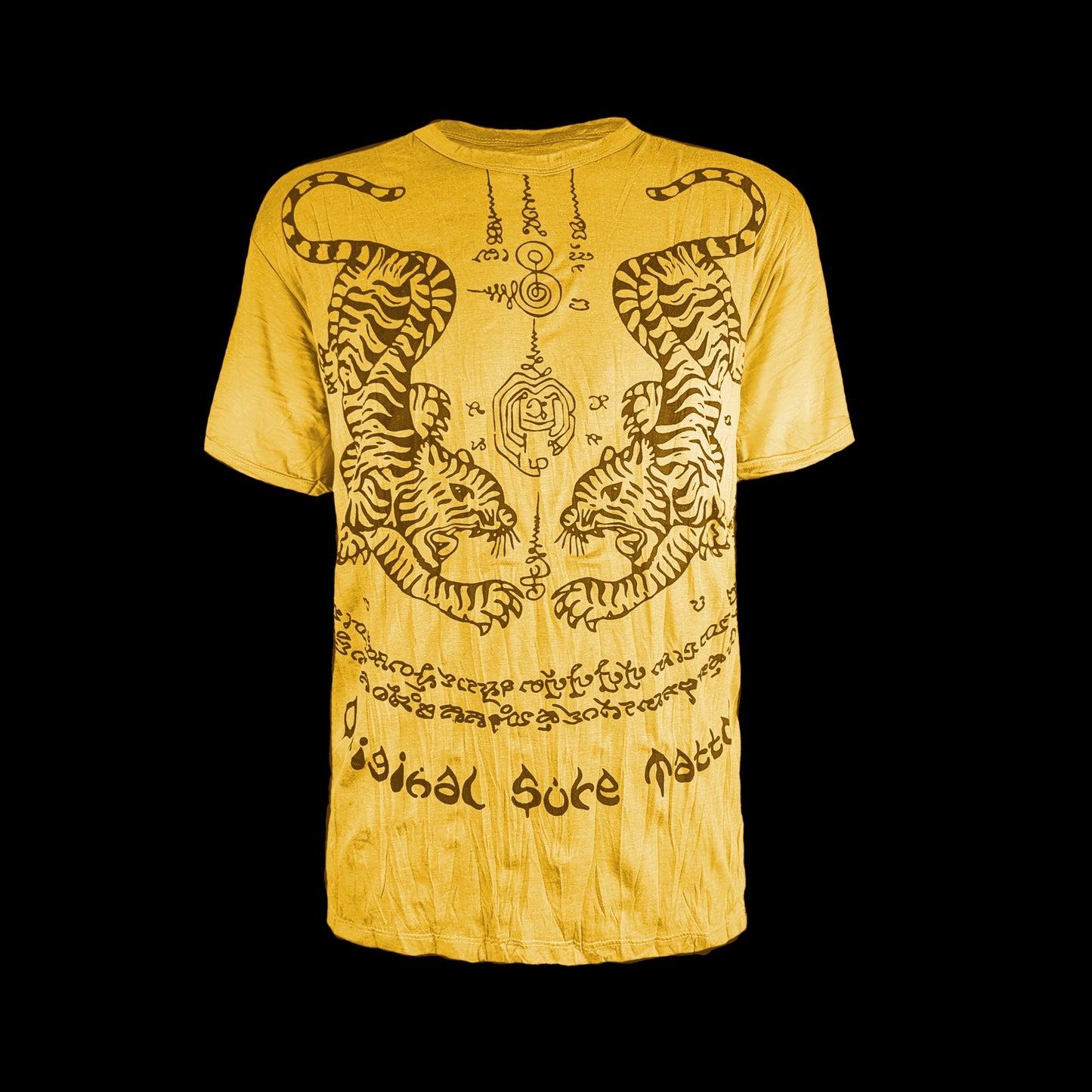 Unisex Crew Neck Tee - Tigers Yantra